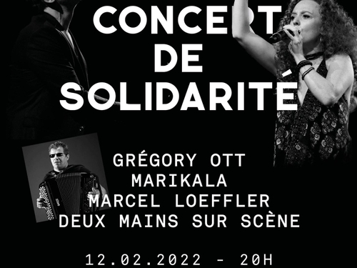 Concert de solidarité organisé par VISION'ÈRE